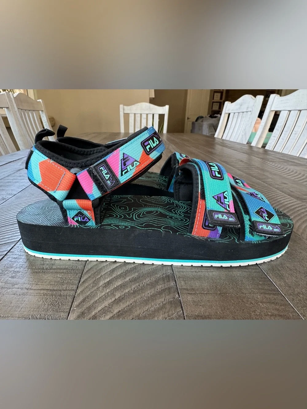 Fila Drifter DNS 90’s Vibe Retro Hiking Sandals Men's Size 11